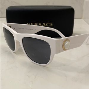 NEW Versace Sunglasses (White)